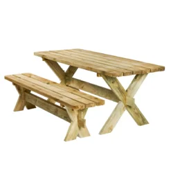 Authentic bænk 48 x 177 x 38 cm HORTUS