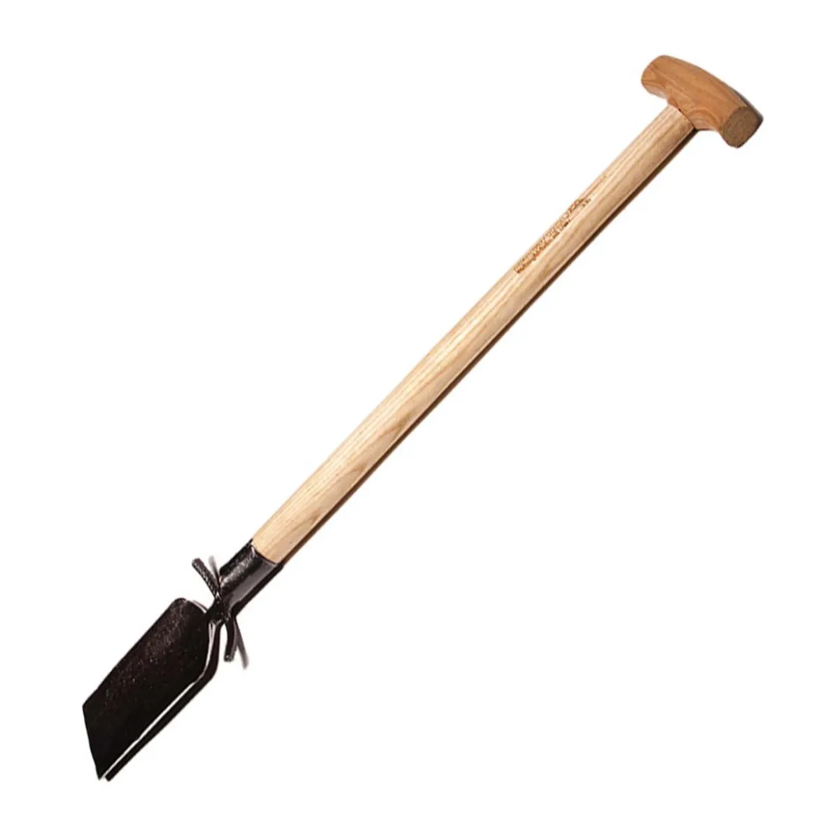 Bedspade med trin og askeskaft - 110 cm