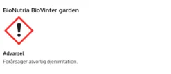 BioNutria BioVinter Garden Plænegødning - 10 liter