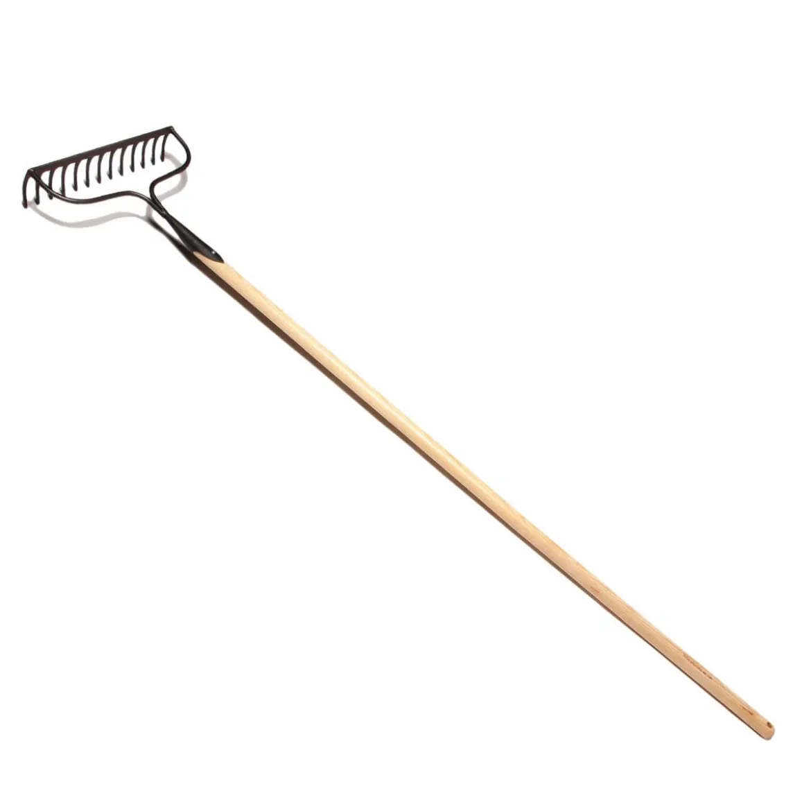 Bøjlerive med 13 tænder og askeskaft - 160 cm