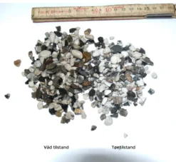 Blandede perlesten, 4-8 mm - 1000 kg