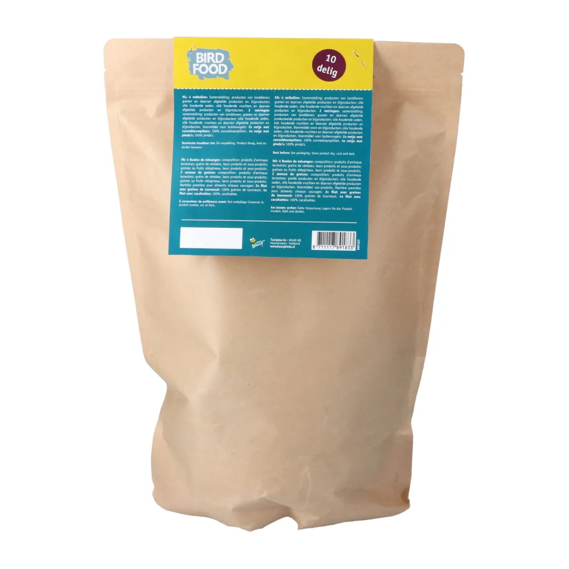 Blandet fuglefoder pakke - 10 stk