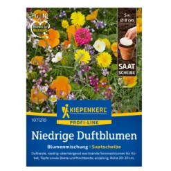 Blomsterblading Duftende - 5 stk Ø8 cm såbåndsskive