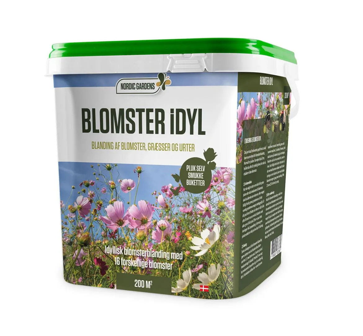 Blomsterblanding, Blomsteridyl - 200m2
