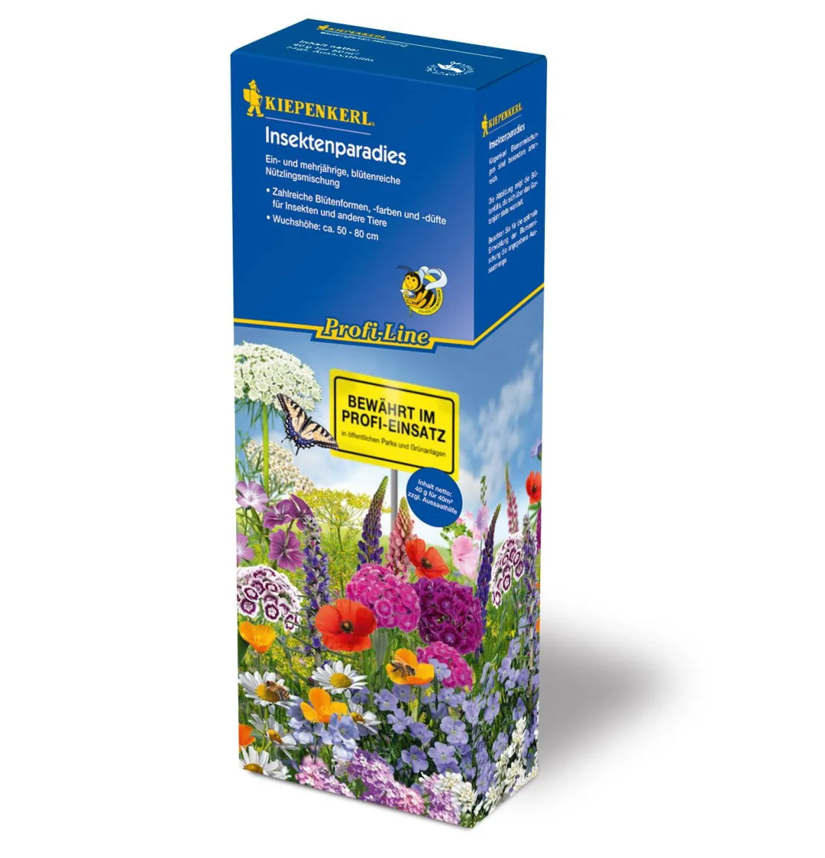 Blomsterblanding, Insektparadis - 30 m2