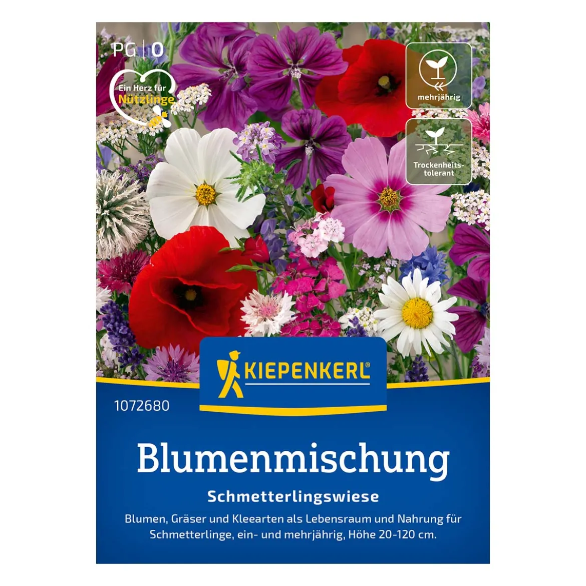 Blomsterblanding Sommerfugleeng - 5-8 m2