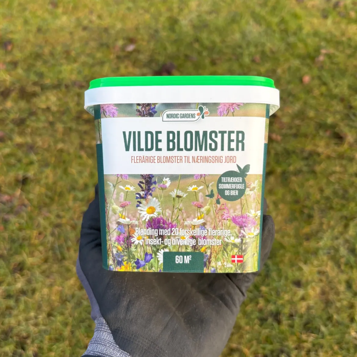 Blomsterblanding Vilde Blomster - 60 m2