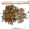 Brune perlesten, 4/8 mm - 1000 kg.