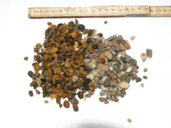 Brune perlesten, 4/8 mm - 1000 kg.