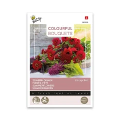 Buketblomster frø, Vintage Red