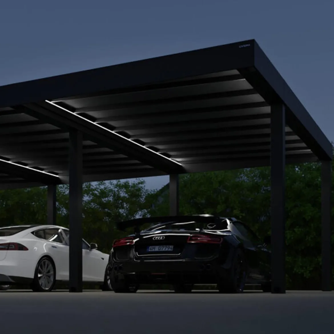 Carport Oslo 596,5 x 607,5 cm Palram - Canopia