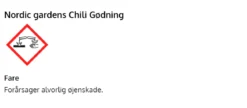 Chili gødning - 1 liter