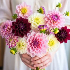 Dahlia "Dekorativt mix" - 5 knolde