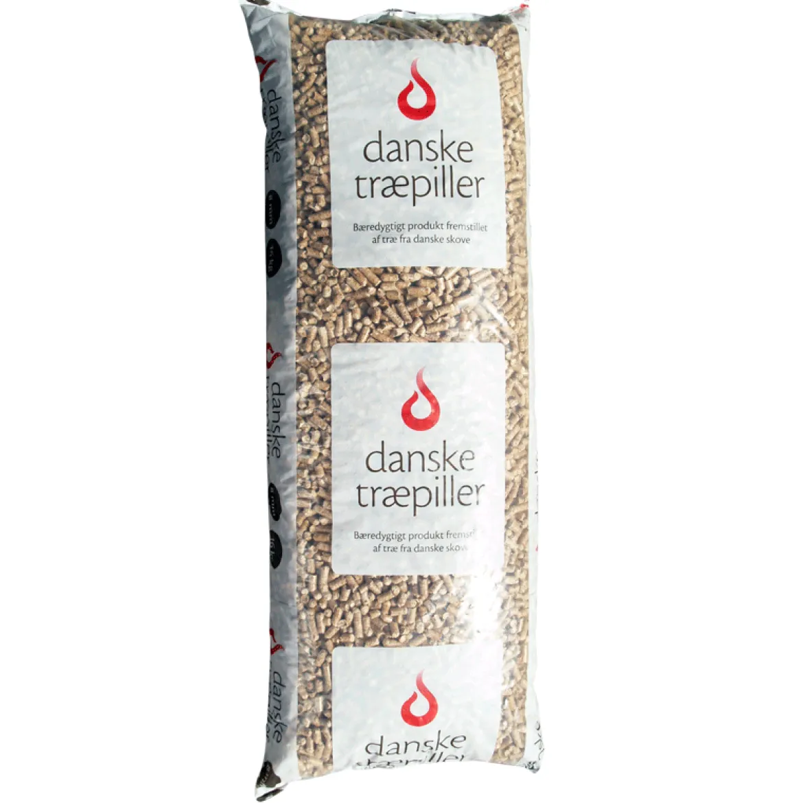Danske Træpiller - 6 mm - 896 kg