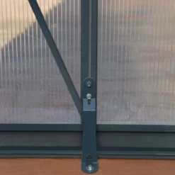 Drivhus Glory 6,2 m2 grå Palram - Canopia