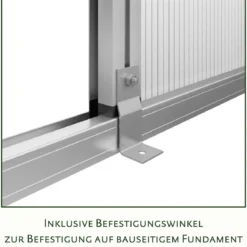 Drivhus - KGT Iris II, blank aluminium - 5,06 m2