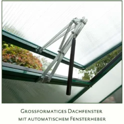 Drivhus - KGT Orchidee III, blank aluminium - 9,6 m2