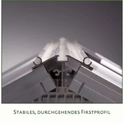 Drivhus - KGT Rhodo III, Aluminium - 5,15 m2