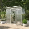 Drivhus - KGT Santini II - small, blank aluminium - 3,5 m2