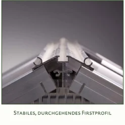 Drivhus - Model Callas III, Aluminium - 5,15 m2