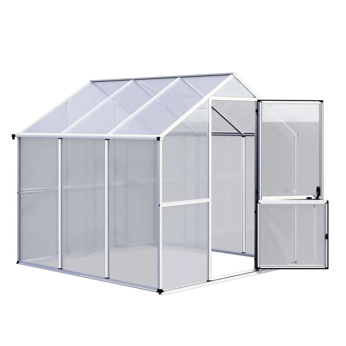 Drivhus - Model Callas III, Aluminium - 5,15 m2