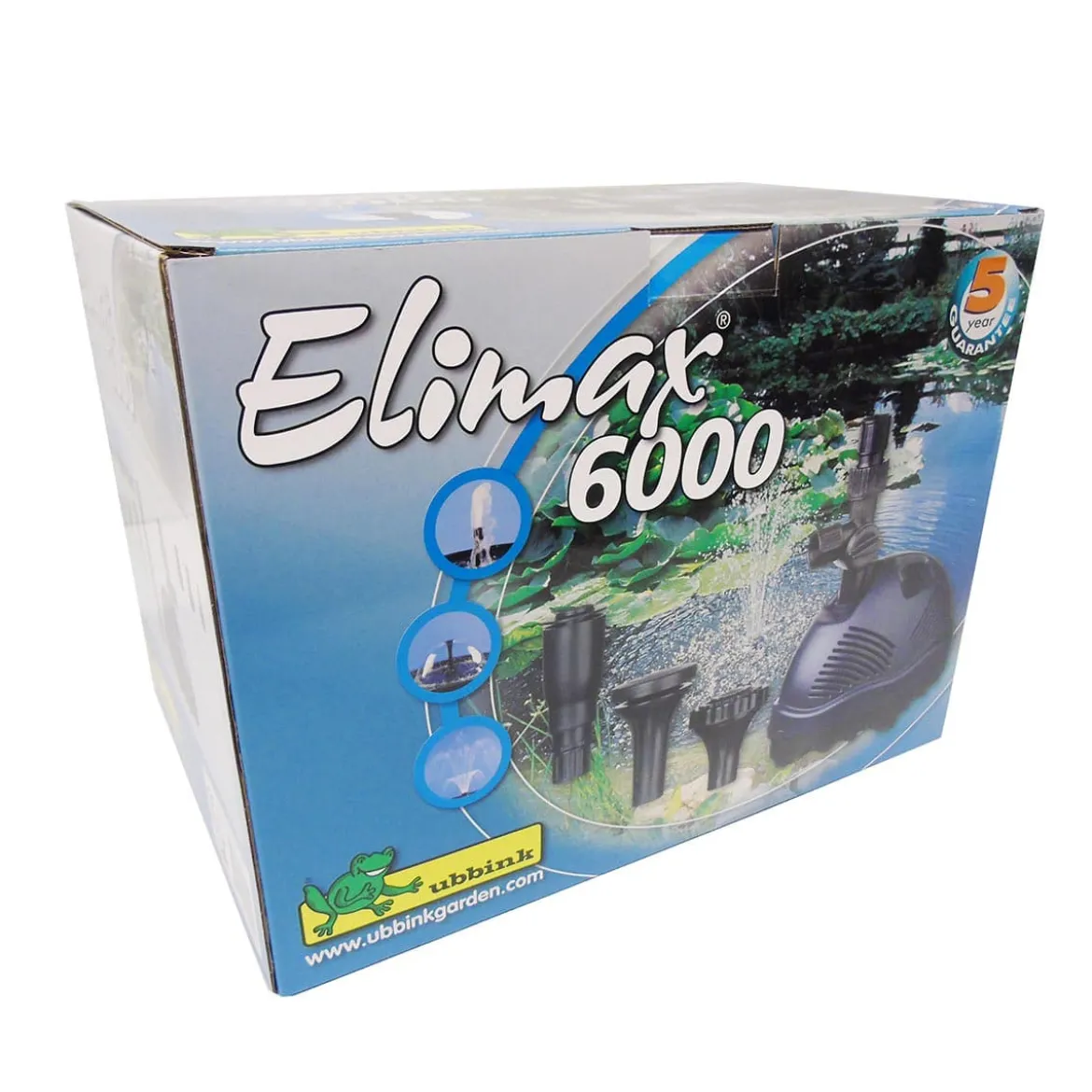 Elimax 6000 springvandspumpe