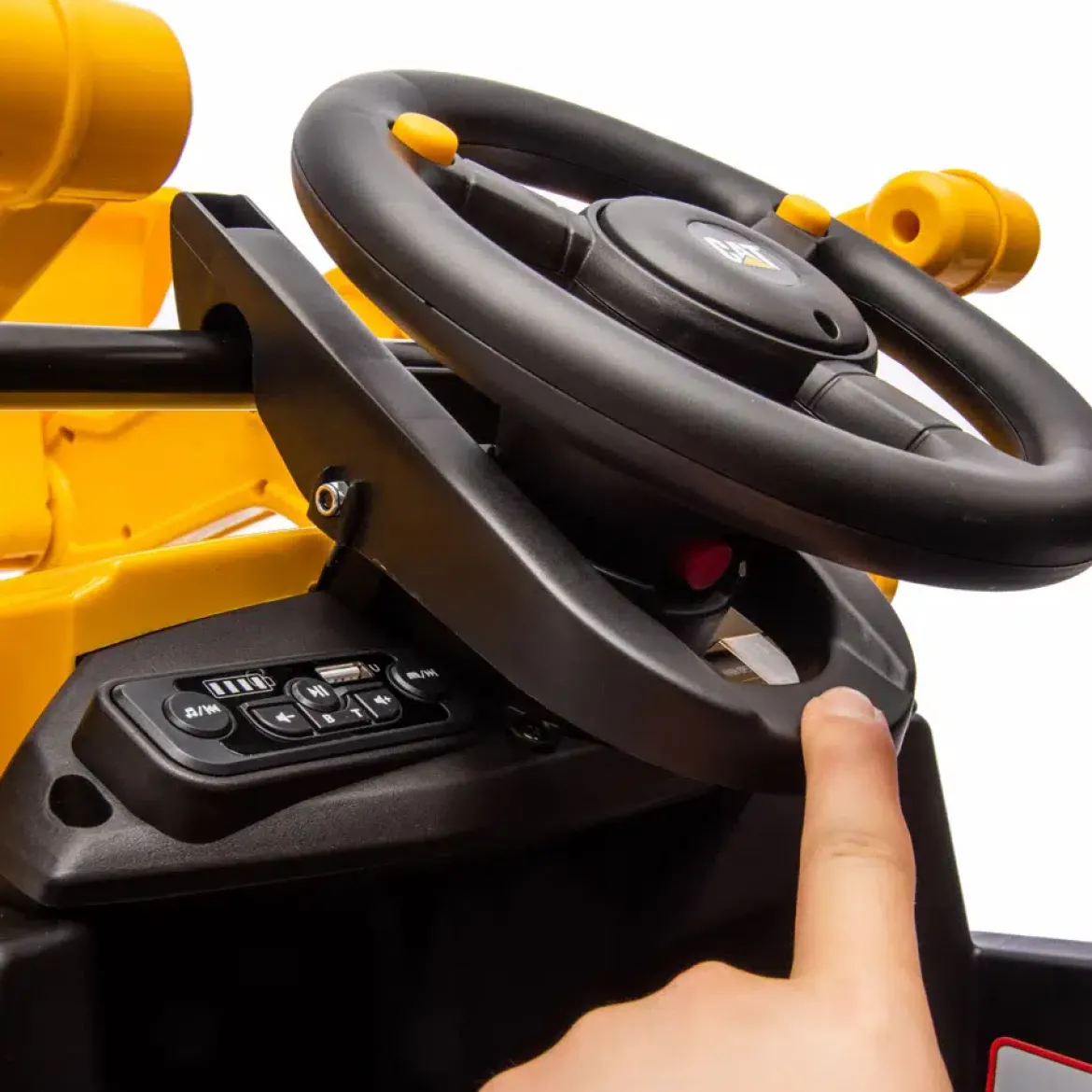 El-rendegraver Caterpillar 2 x 10,8V motor NORDIC PLAY