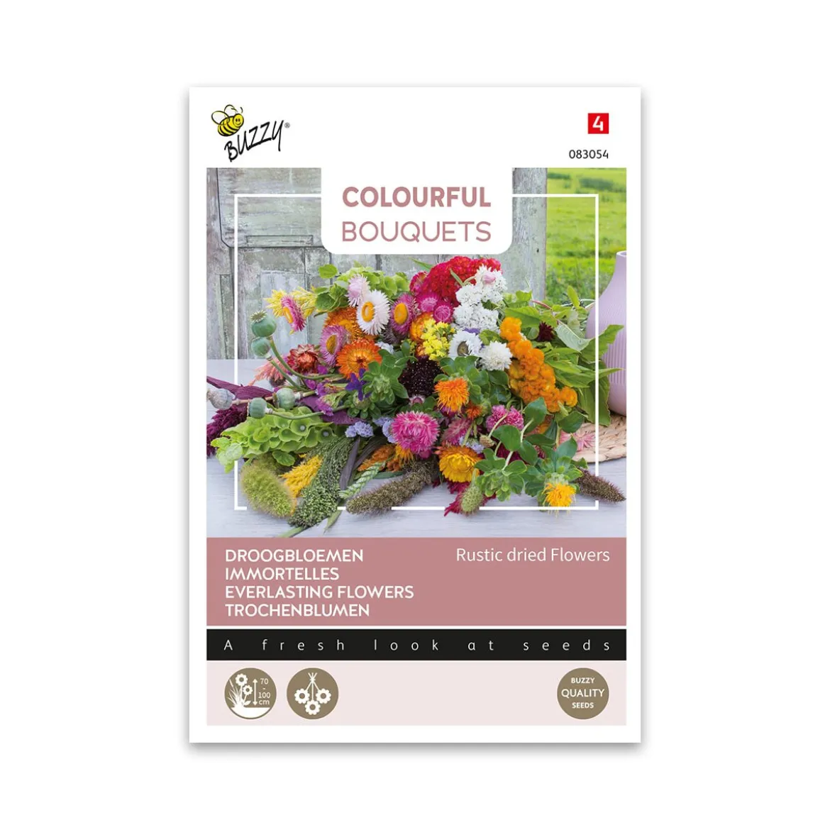 Evighedsblomster frø, Rustic Dried Flowers
