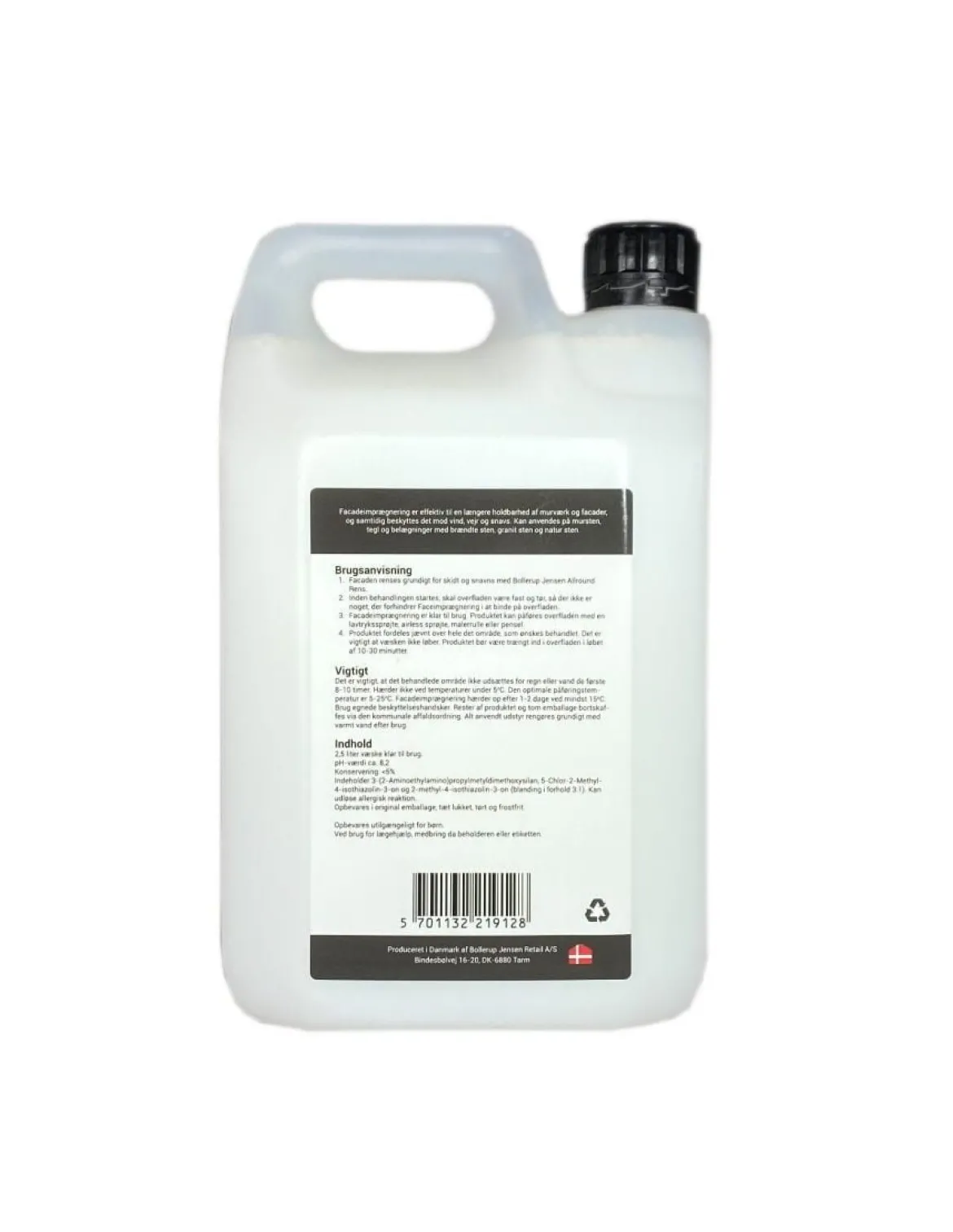 Facadeimprægnering - 2,5 liter