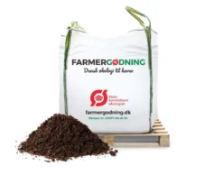 Farmergødning Økologisk Køkkenhave- og drivhusmuld - 1000 liter bigbag