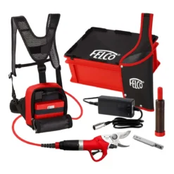 Felco 812+ elektrisk beskæresaks, komplet sæt