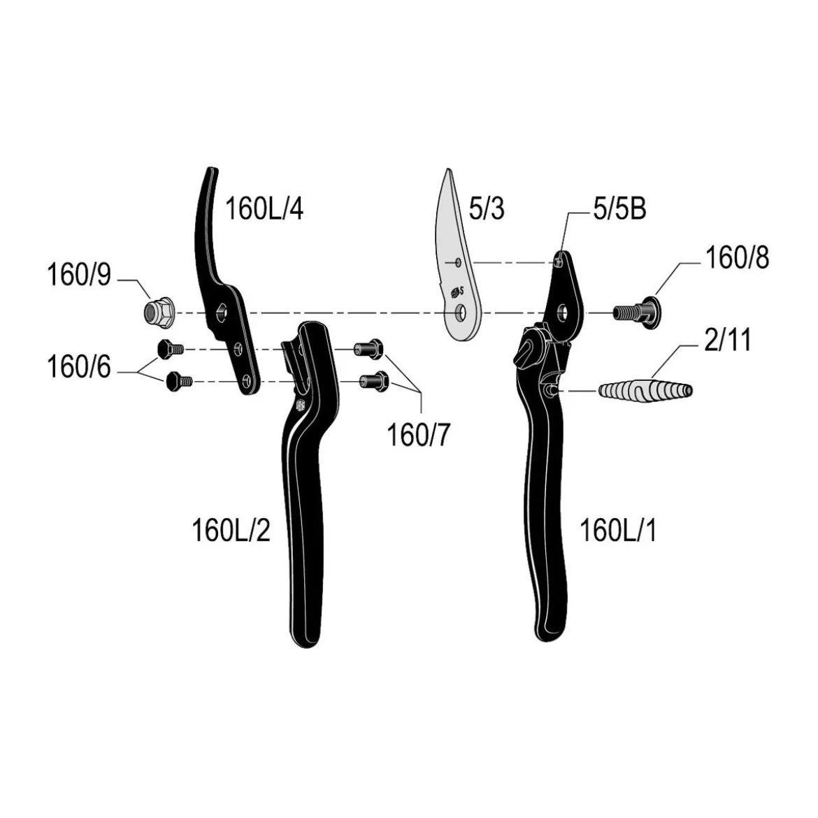 Felco 160 L beskæresaks