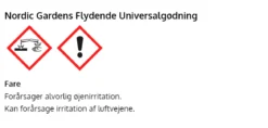 Flydende universalgødning - 5 liter