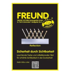 Freund Sneskovl refleks alu skaft - 160 cm