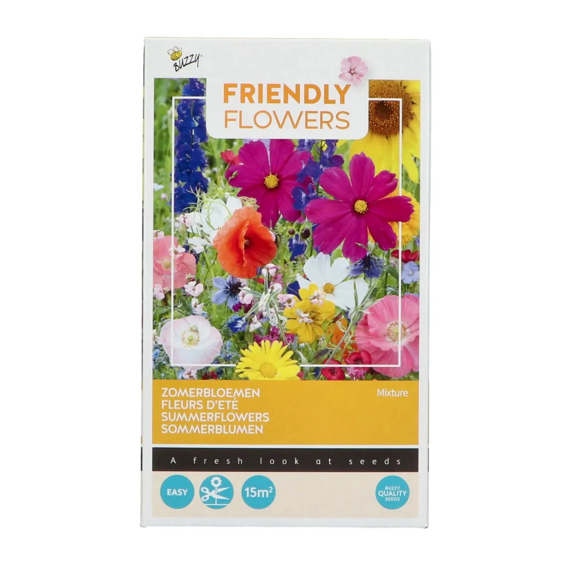 Friendly Flowers Blomsterblanding blomstereng - 15 m2