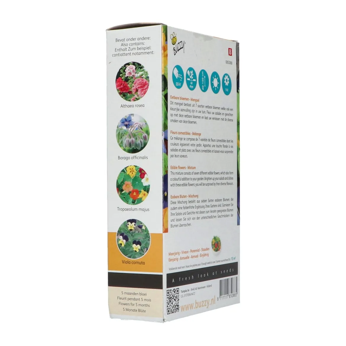 Friendly Flowers Blomsterblanding, spiselige blomster 15 m2