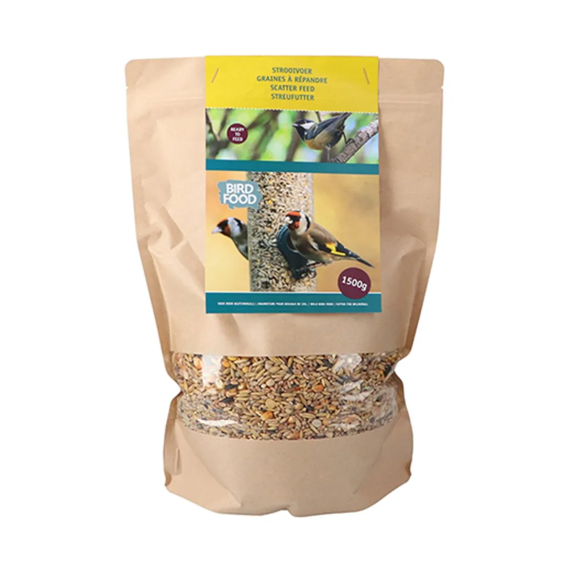 Fuglefodermix - 1,5 kg.