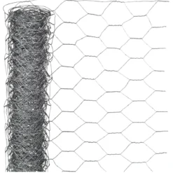 Galvaniseret hønsenet, 13 mm - 50 cm x 10 meter