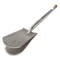 Gartnerspade med trin, stålskaft og træknop - 120 cm