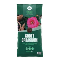 Gødet sphagnum - 40 liter