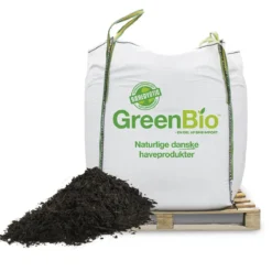 GreenBio Varmebehandlet kompost - 500 liter