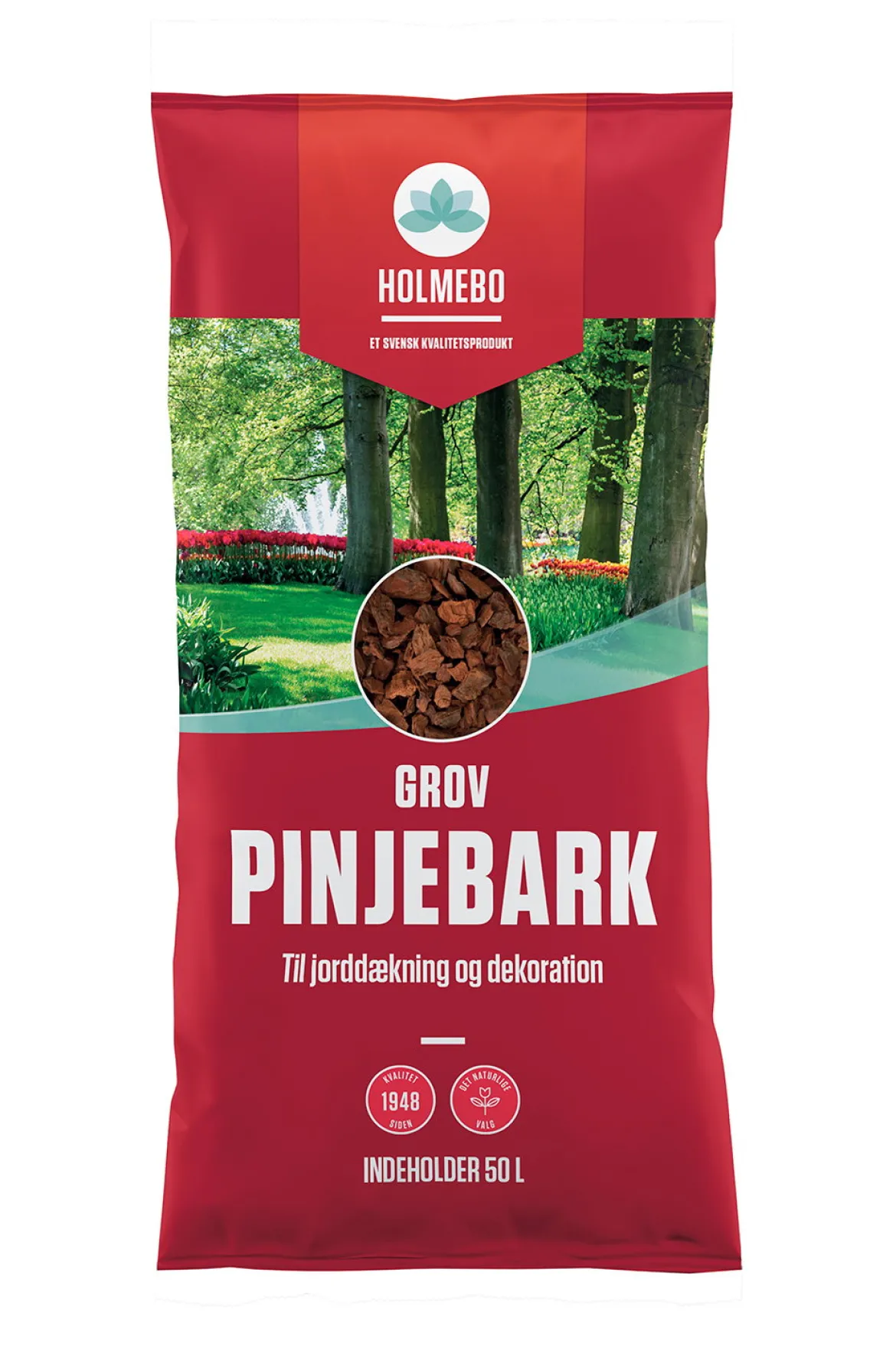 Grov pinjebark, 25-40 mm - 50 liter