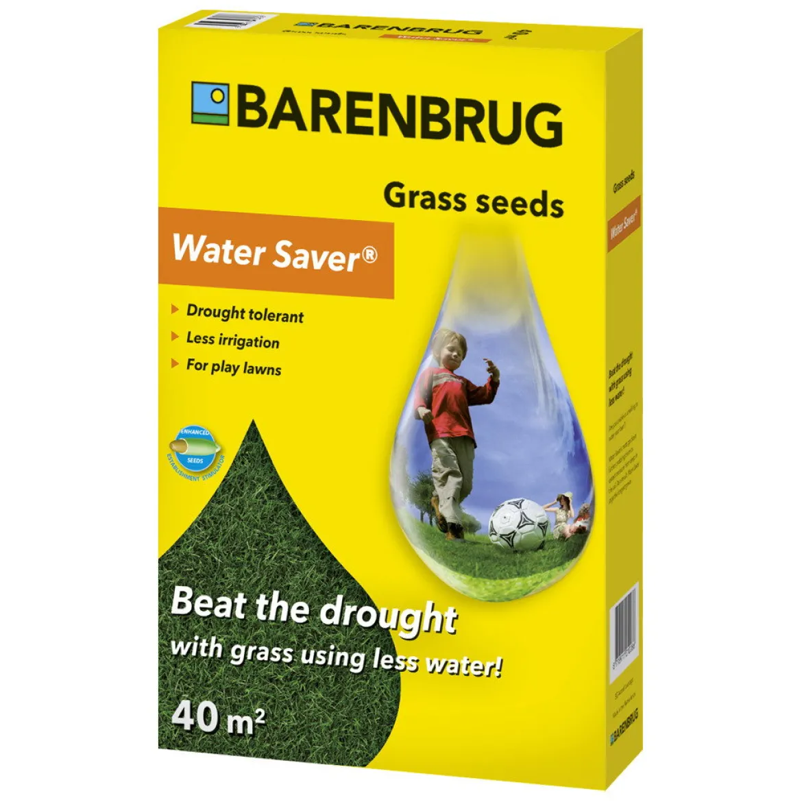 Græsfrø Barenbrug Water Saver plænegræs - 1 kg