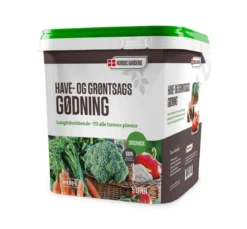 Have- og grøntsagsgødning - 50 m2