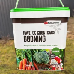 Have- og grøntsagsgødning - 50 m2