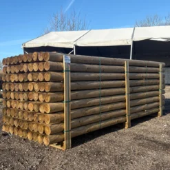 Hegnspæle Ø10 uden spids - 3 meter