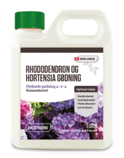 Hortensia og rhododendron gødning - 1 liter