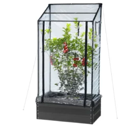 HORTUS høj drivhus 130/150 x 87 x 47 cm