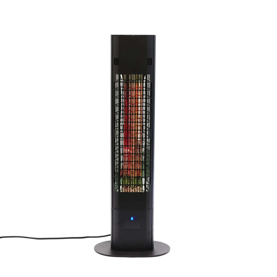 HORTUS terrassevarmer gulvmodel 1800W - H: 90 cm m/soft touch og fjernbetjening