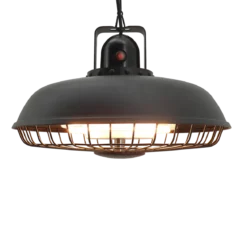 HORTUS terrassevarmer hængemodel HA 600/1200/1800W inkl. fjernbetjening og soft touch